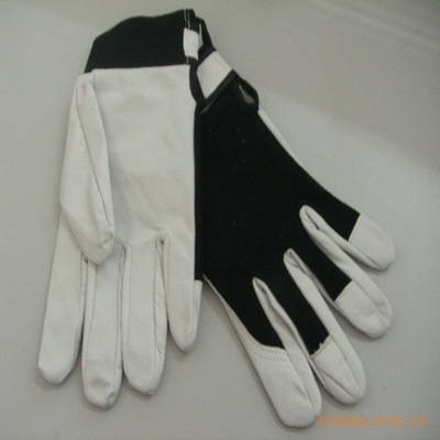 【本色豬頭層工作手套,黑色布背及魔術(shù)貼袖口】?jī)r(jià)格,廠家,圖片,防護(hù)手套,南通紐萊頓皮革制品銷售部-